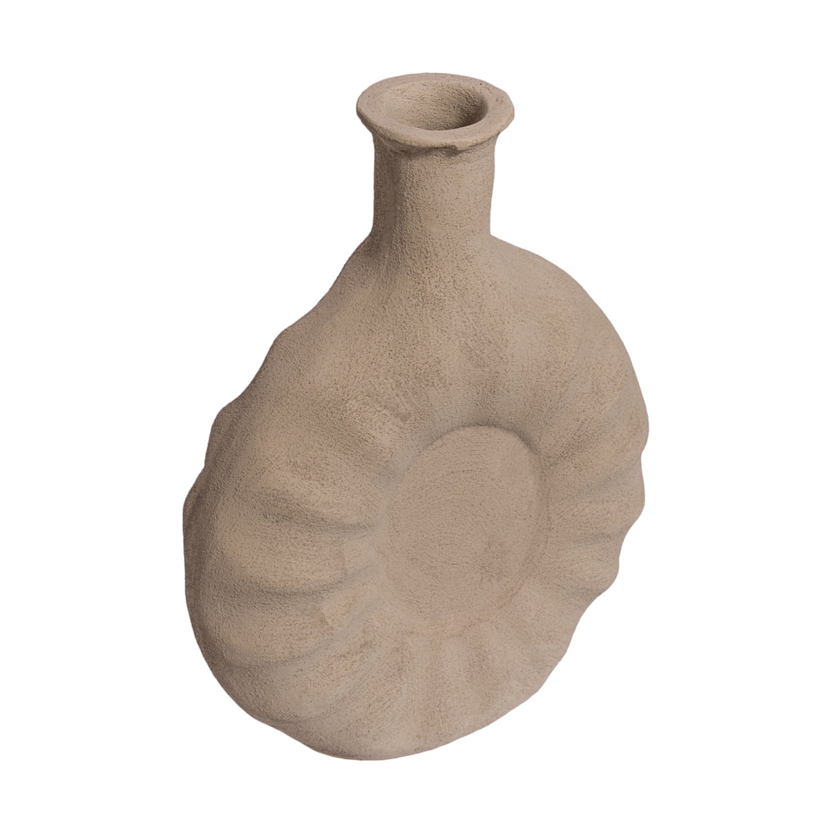 Kesh Warda Vase | Curvy sculptural terracotta