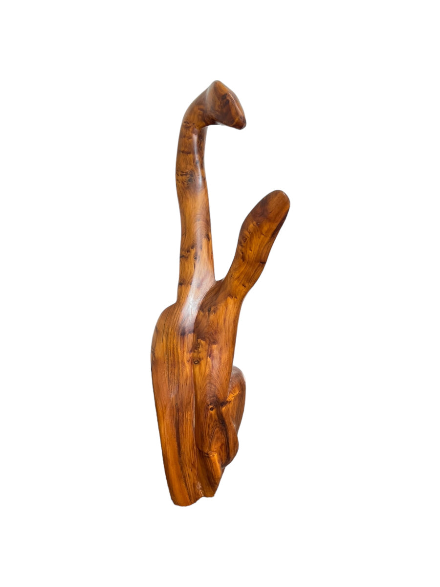 Arar Senrara Sculpture | Handcrafted Arar Thuya Wood Decor – Unique Moroccan Wood