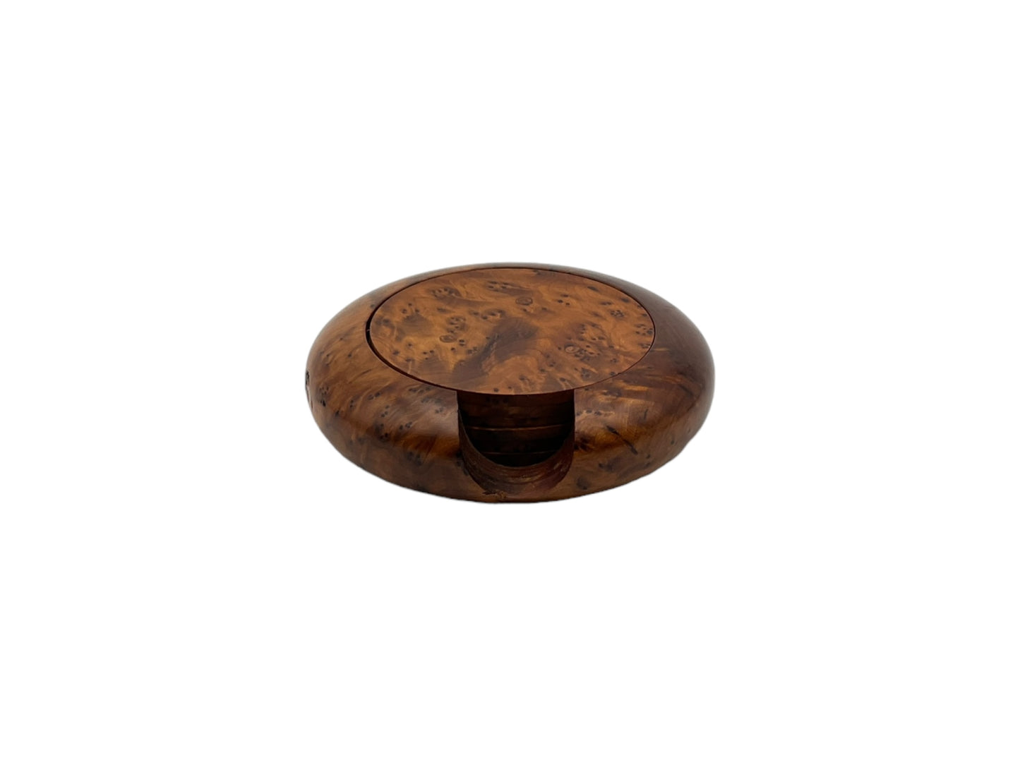 Arar Coasters | Handcrafted Arar Thuya Wood Decor – Unique Moroccan Wood