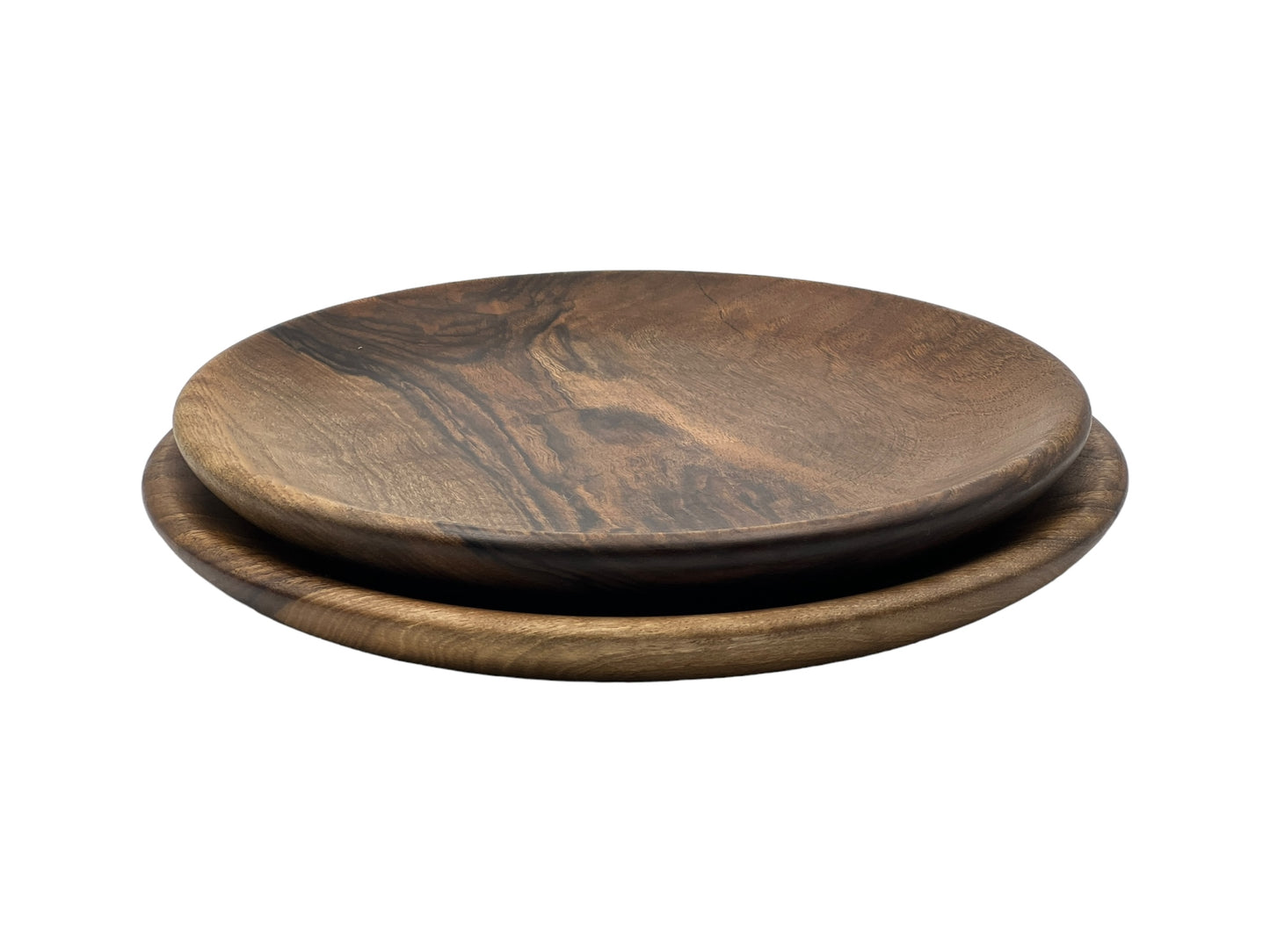 Walnut Plate (Set of 3)