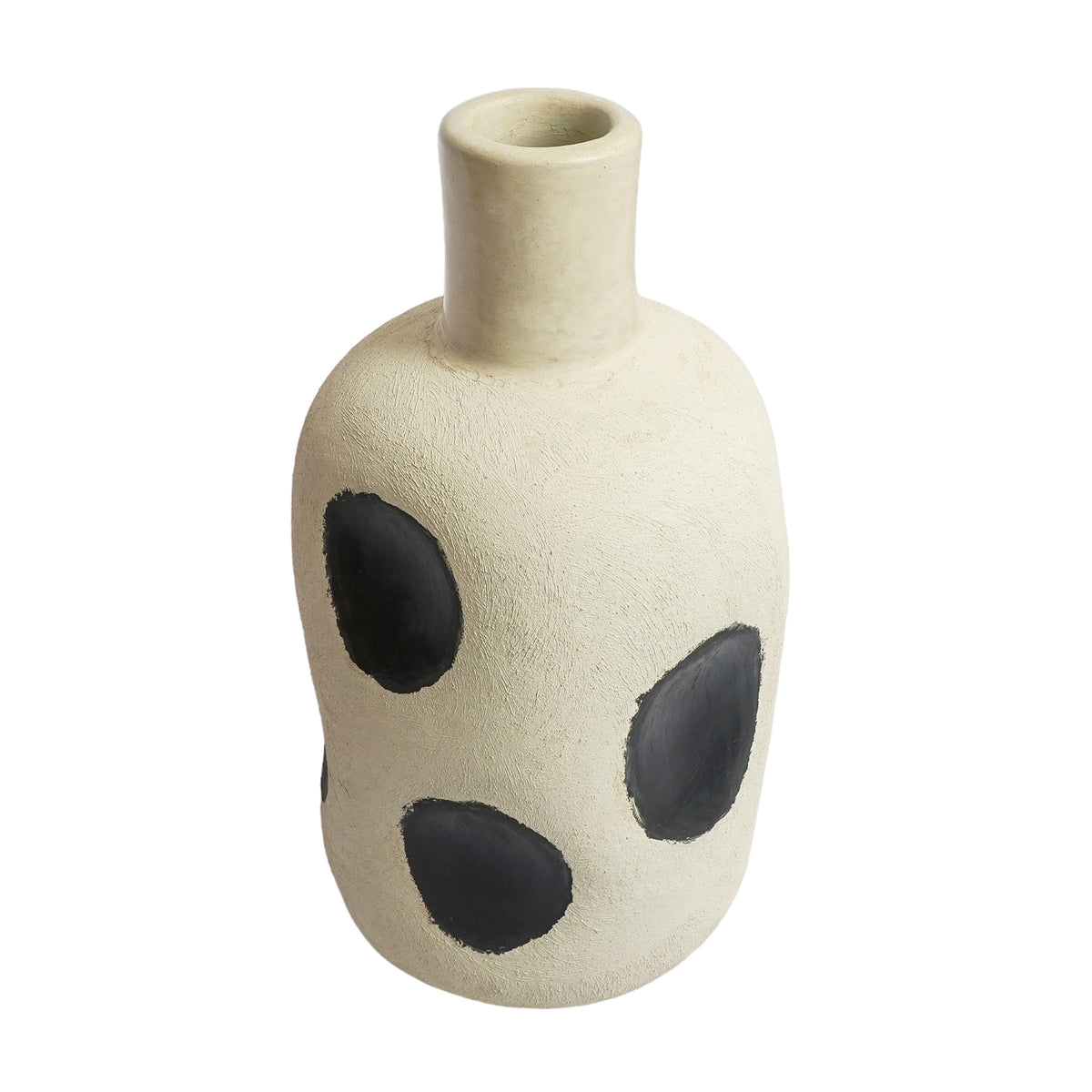 Tad Abou Vase | Moroccan Tadelakt architectural sculptural plaster vase