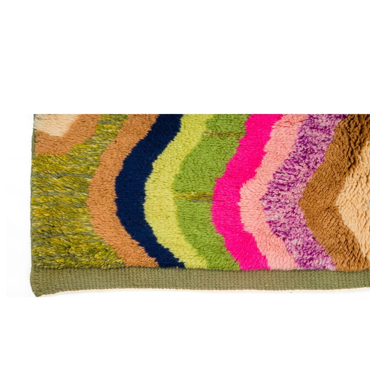 Luxury Abstract Moroccan Wool Rug – Handwoven – Azilal