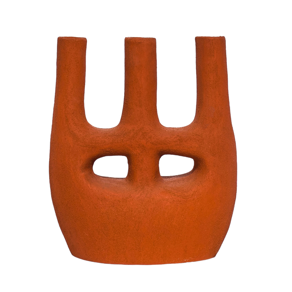Kesh Tines Vase | Statement Moroccan terracotta