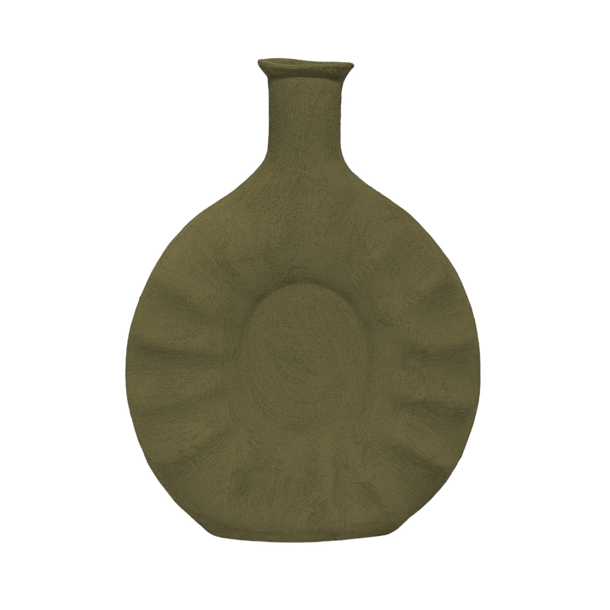 Kesh Warda Vase | Curvy sculptural terracotta
