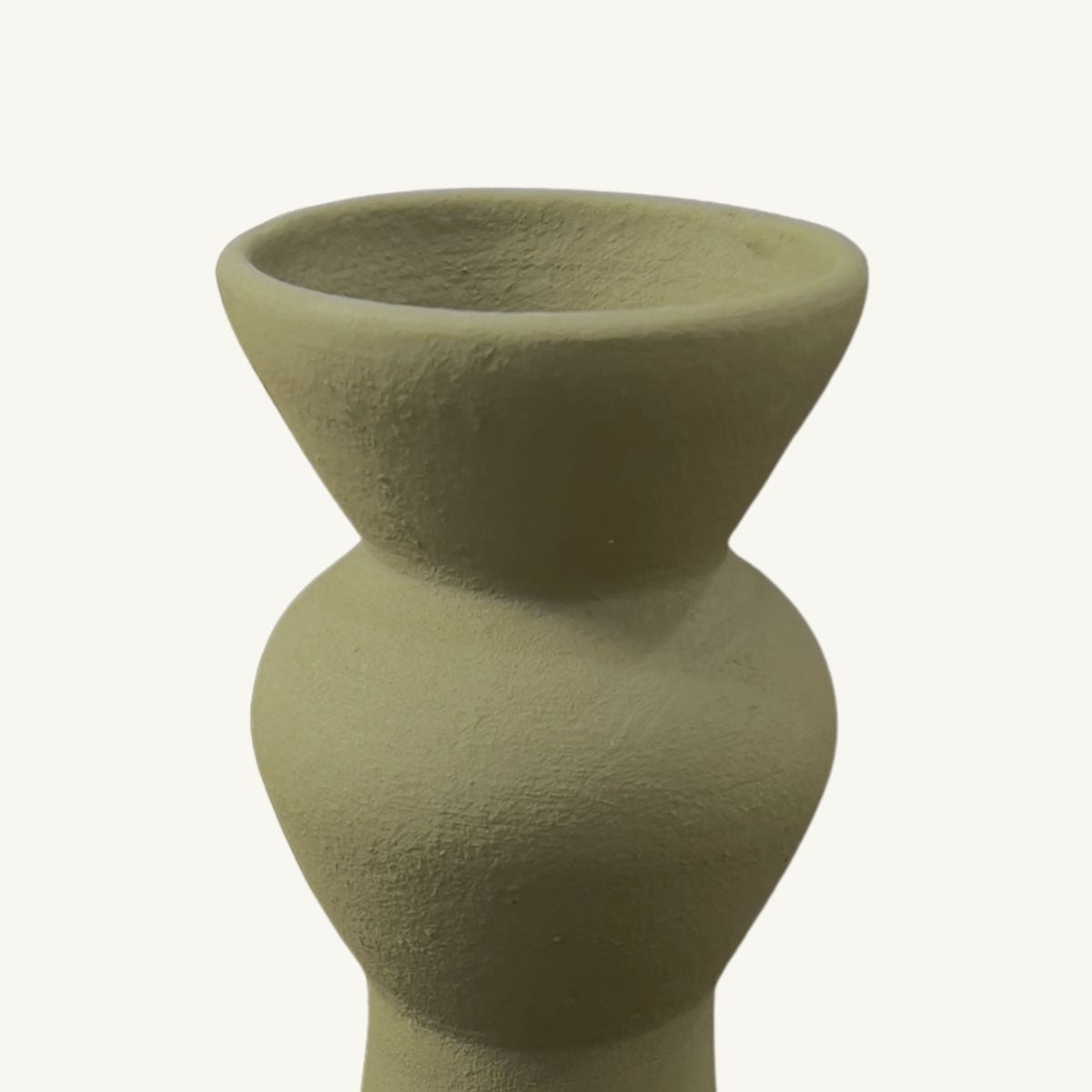 Mariposa | Sculptural Moroccan terracotta vase