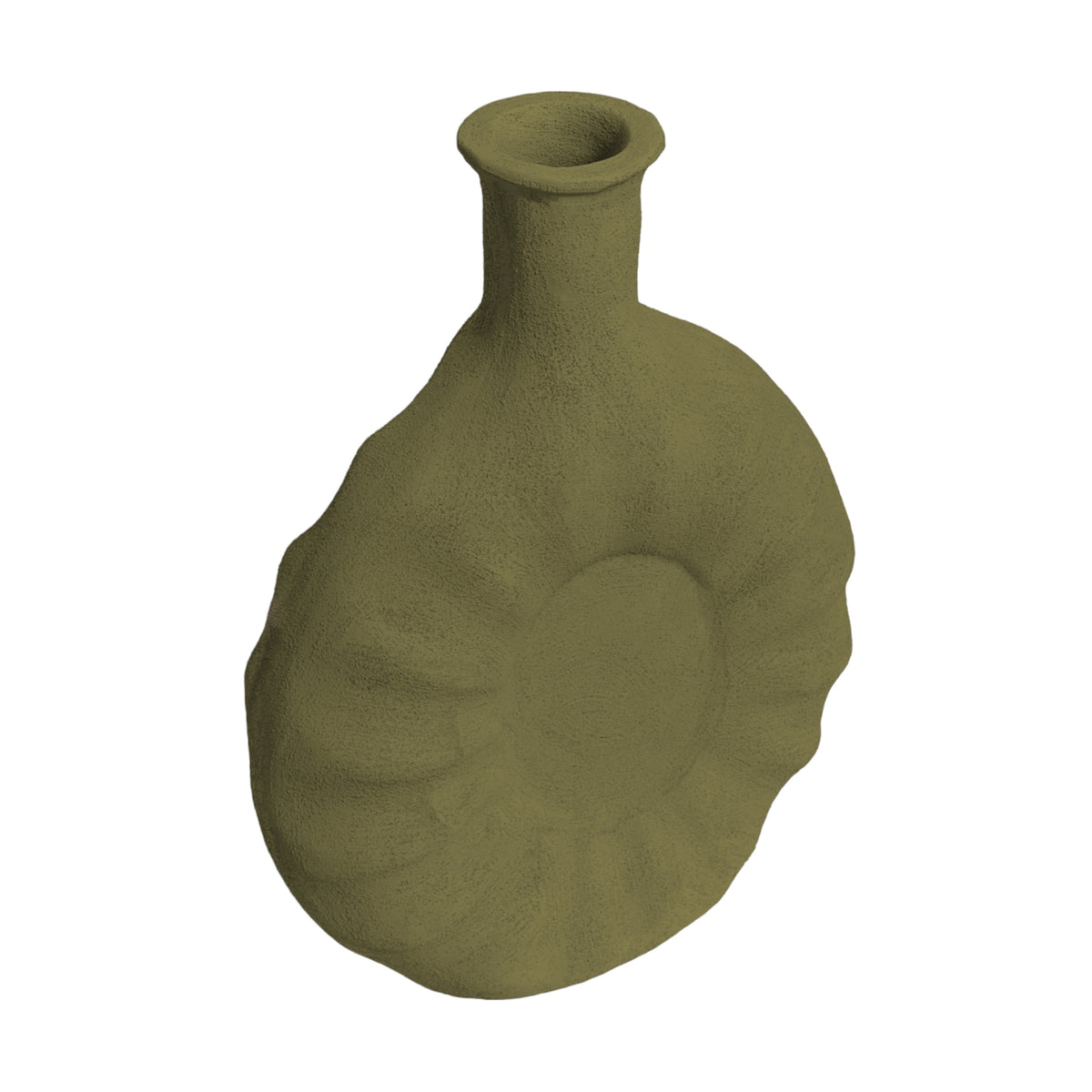 Kesh Warda Vase | Curvy sculptural terracotta