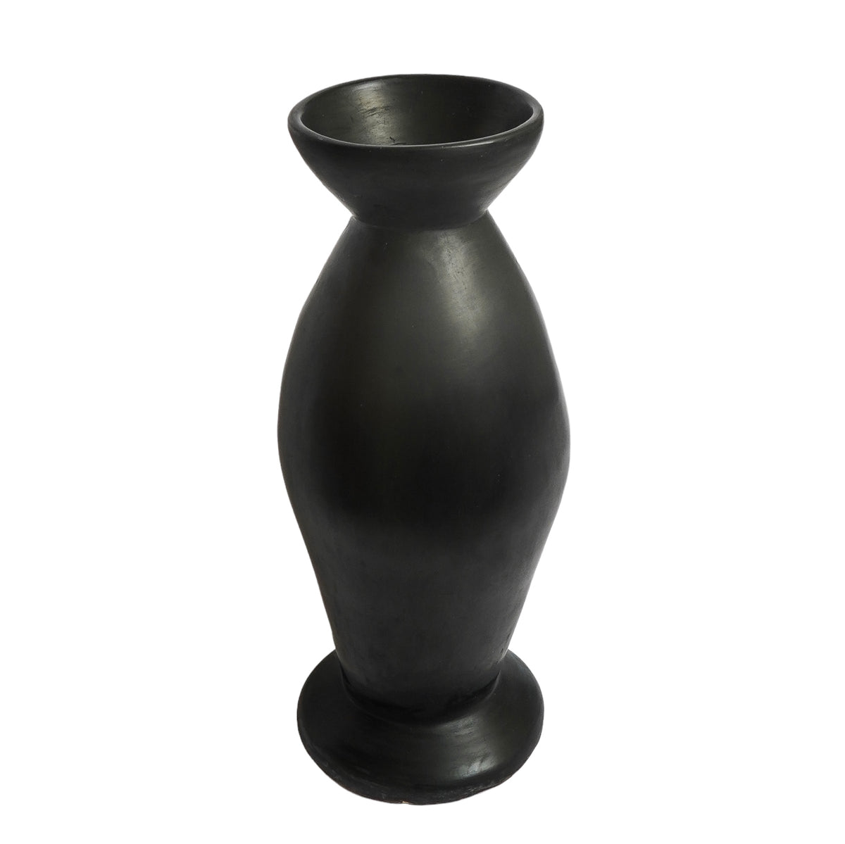 Tad Malin Vase | Moroccan Tadelakt tall sculptural plaster vase