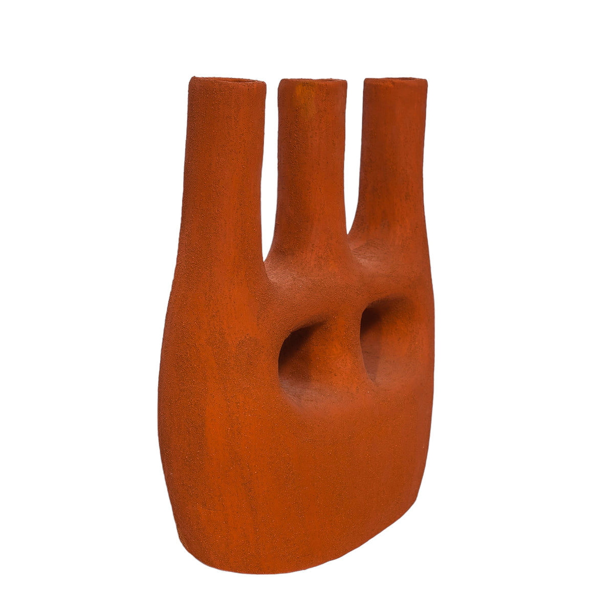 Kesh Tines Vase | Statement Moroccan terracotta
