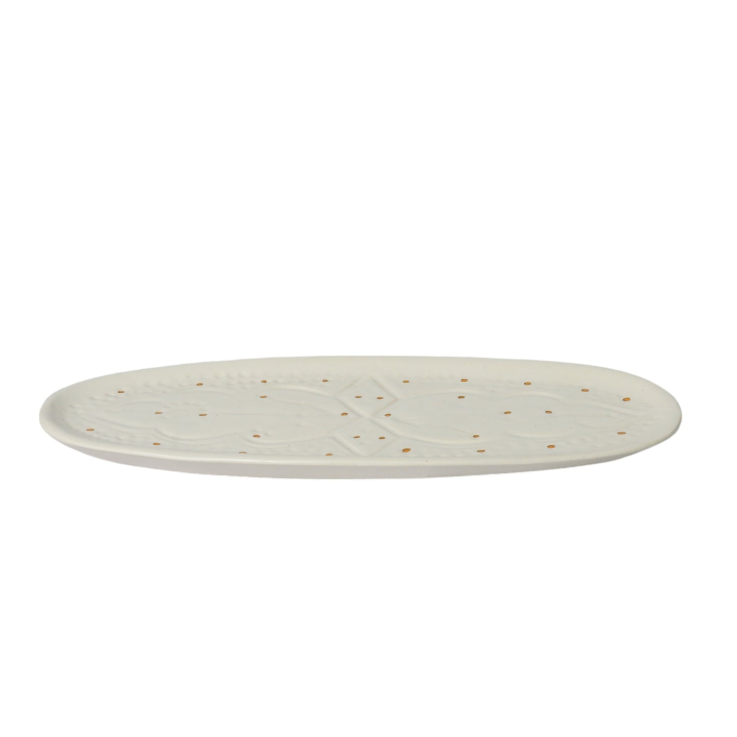 White / Oval