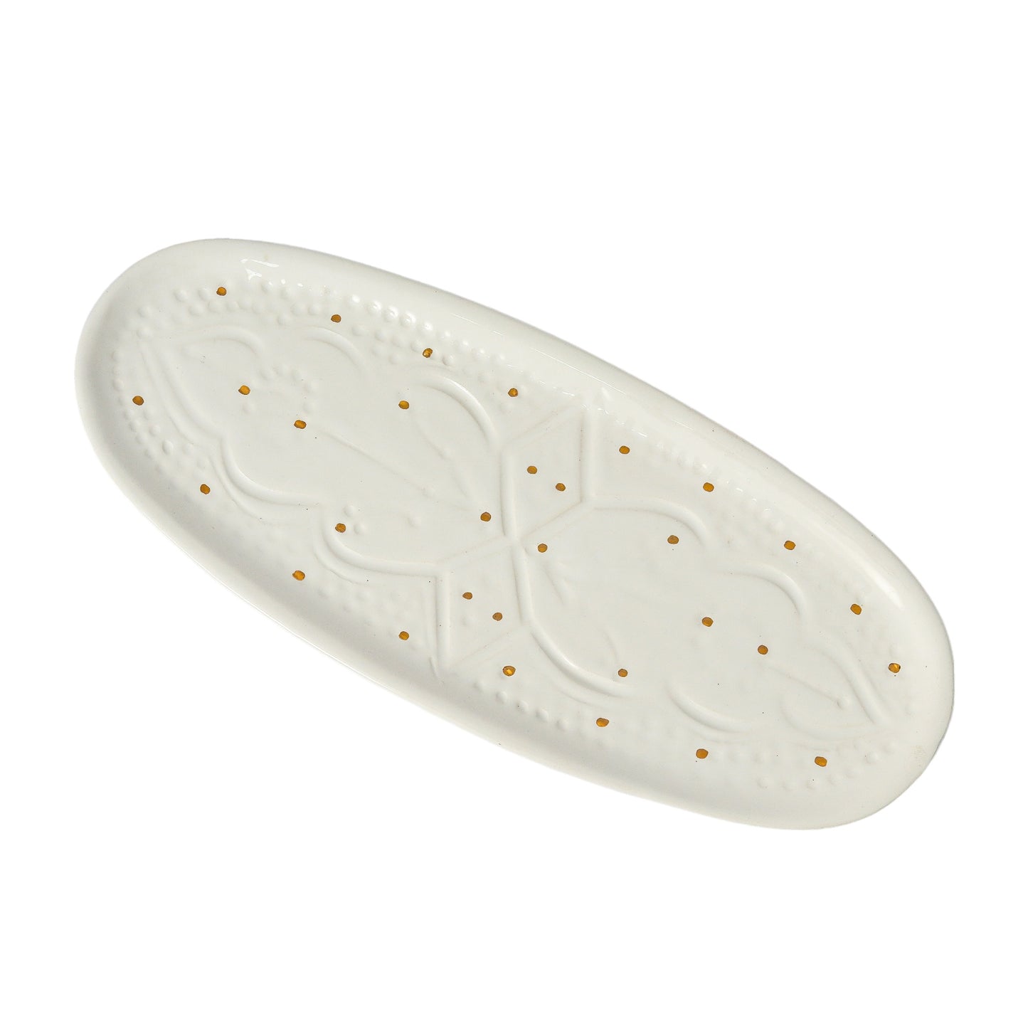 White / Oval