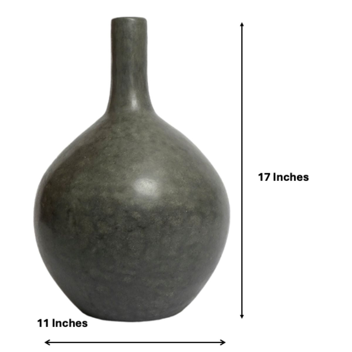 Tad Lola Vase | Moroccan Tadelakt minimalist smooth plaster vase