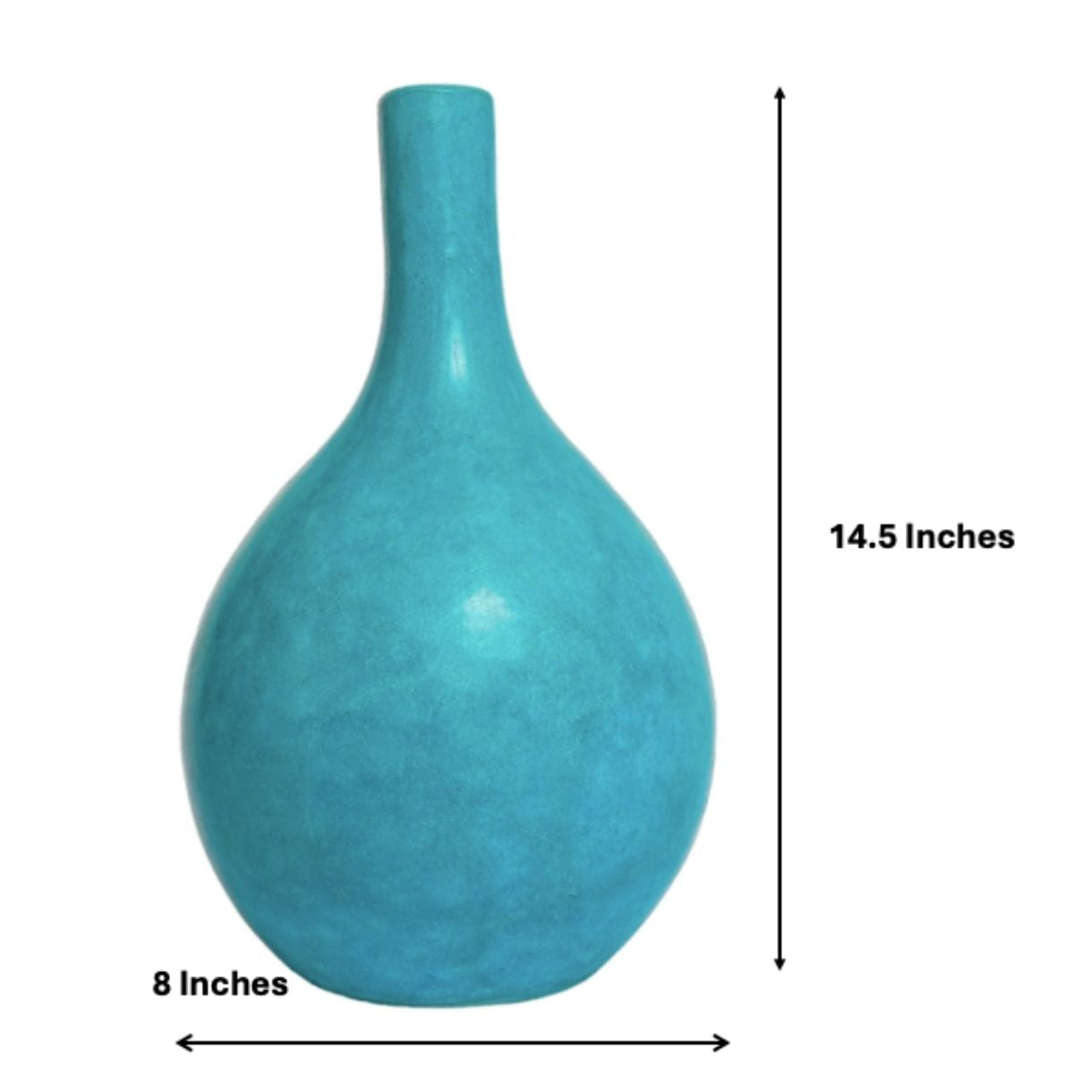 Tad Lola Vase | Moroccan Tadelakt minimalist smooth plaster vase