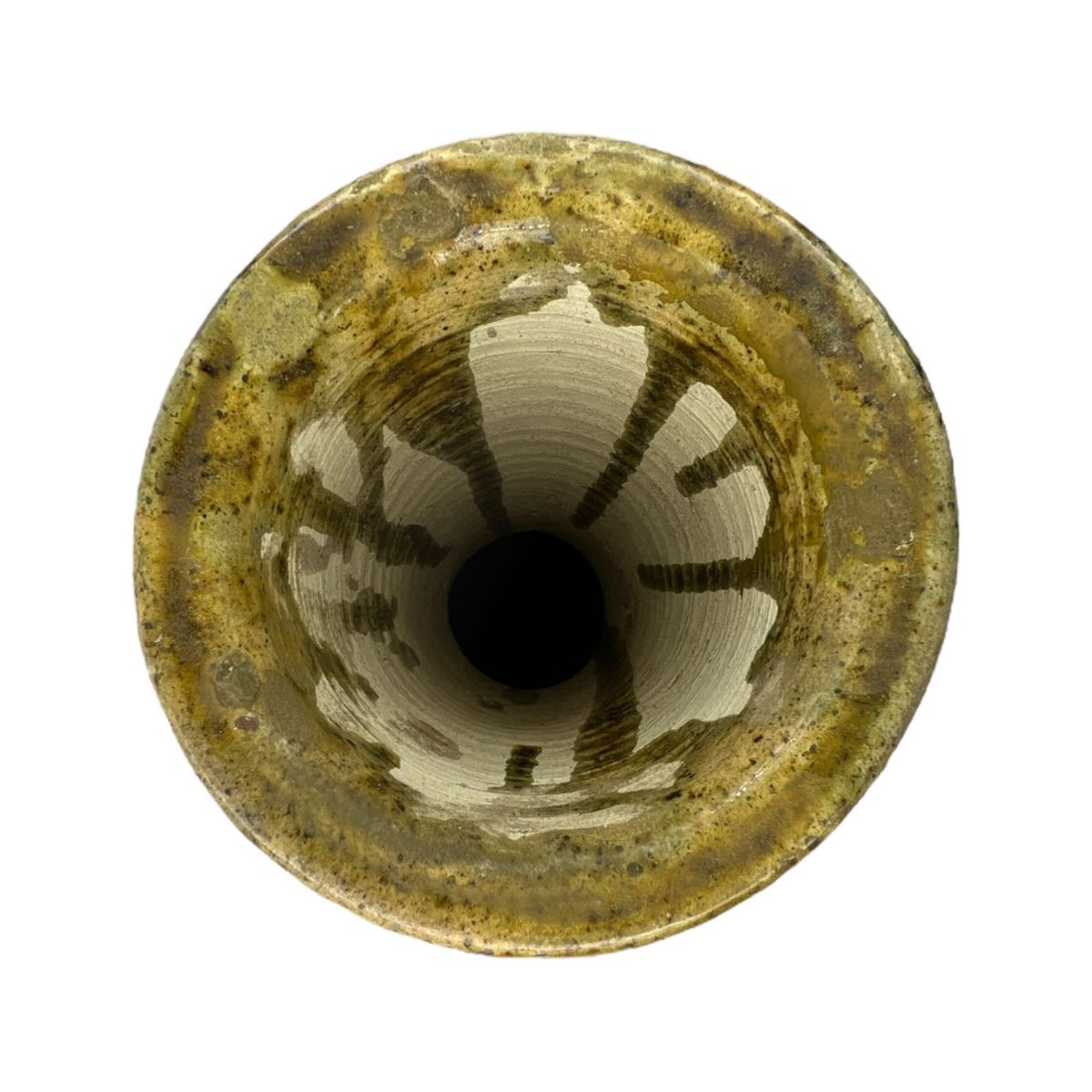 Tam Zazat Vase | Moroccan Tamegroute green pottery vase