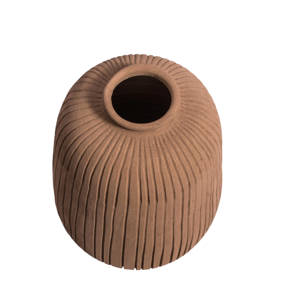 Kesh Nafa Vase | Minimalist Moroccan terracotta