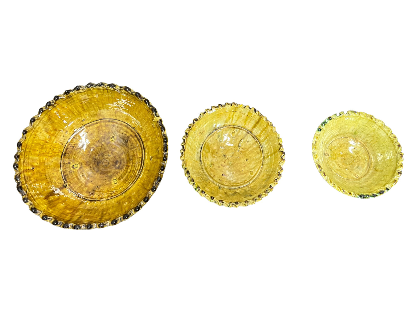 Tam Footed Bowl | Tamegroute glazed pottery bowl