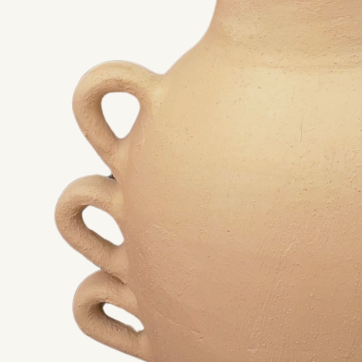Noble | Contemporary Moroccan terracotta designer sculptural vase