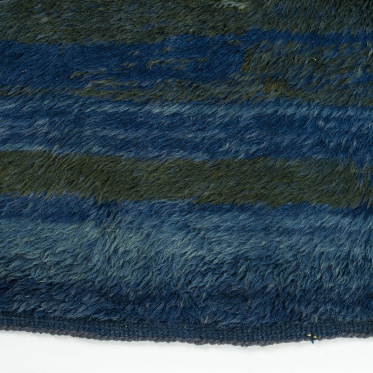 C / 09 | Moroccan Blue Wool Rug