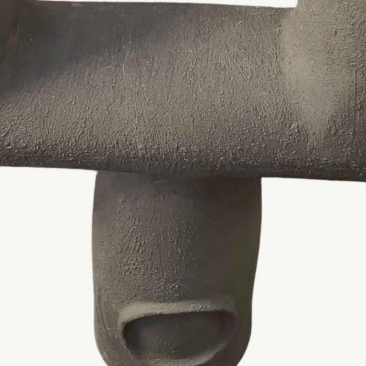 Sauvage | Artisan Moroccan terracotta sculptural statement vase