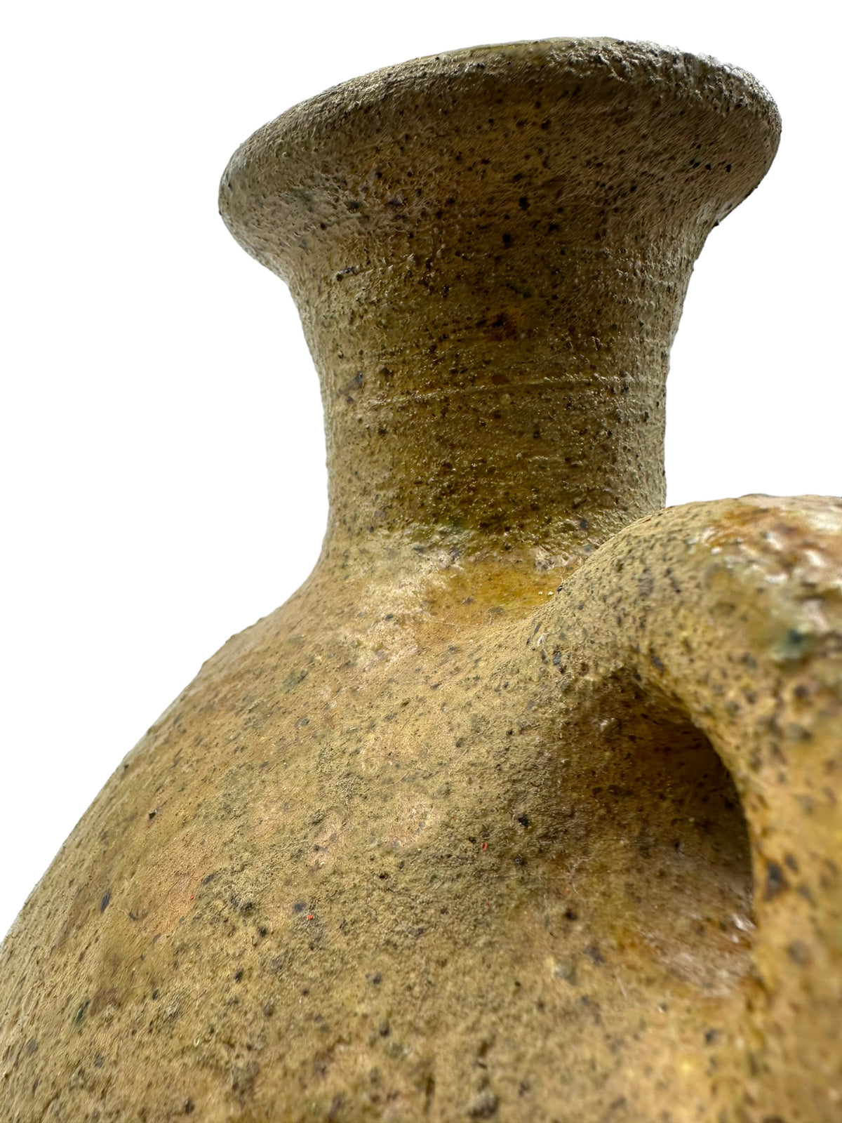 Tam Ozoli Gola | Moroccan Tamegroute green pottery jug