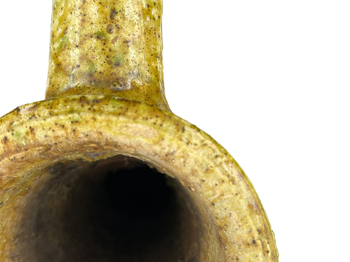 Tam Ozoli Gola | Moroccan Tamegroute green pottery jug