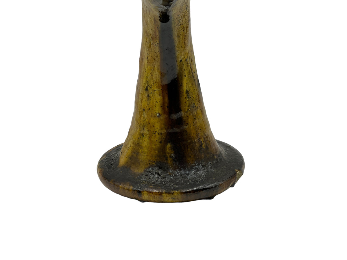 Tam Grayna Vase | Handcrafted Tamegroute Pottery – Organic Sahara Clay with Natural Glaze by Sahara Artisans