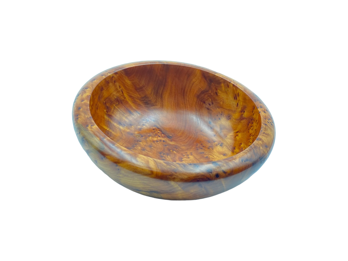 Arar Bowls (Set of 6) | Handcrafted Arar Thuya Wood Decor – Unique Moroccan Wood