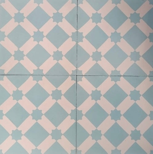 Handcrafted Moroccan Zellige Moayene 4" x 4" Tiles – Eco-Friendly & Durable