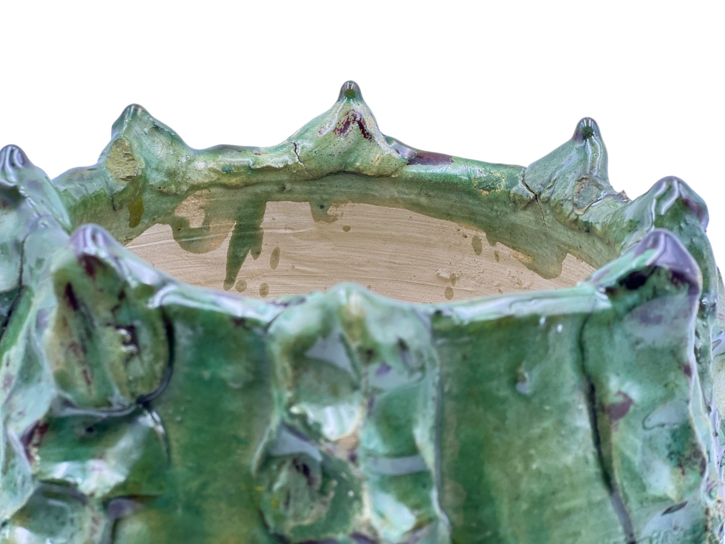 Tam Menchar Bowl | Moroccan Tamegroute pottery bowl