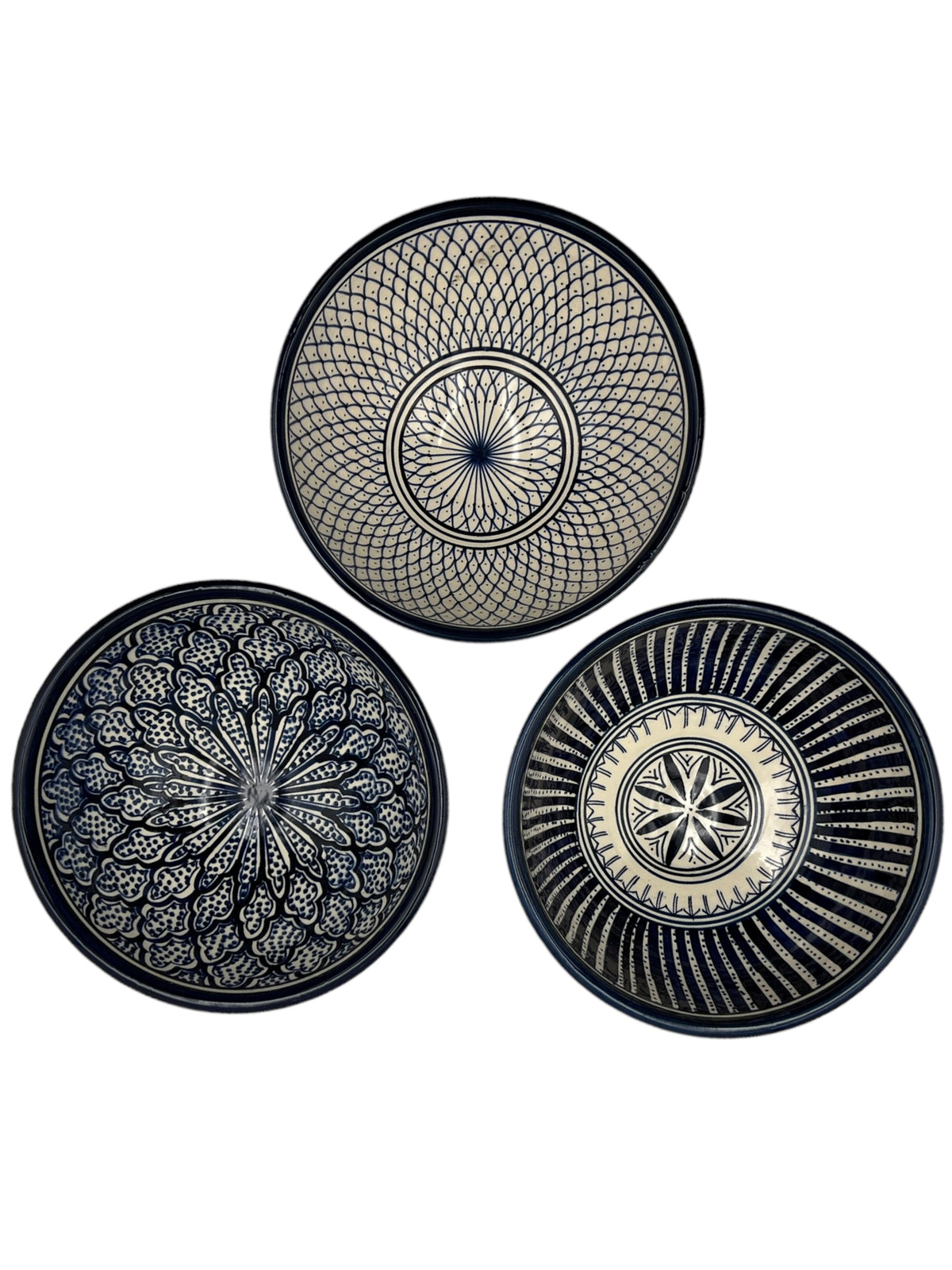 Beldi Doda Bowl | Handcrafted Safi Clay Pottery – Natural Pigments & Traditional Moroccan Craftsmanship