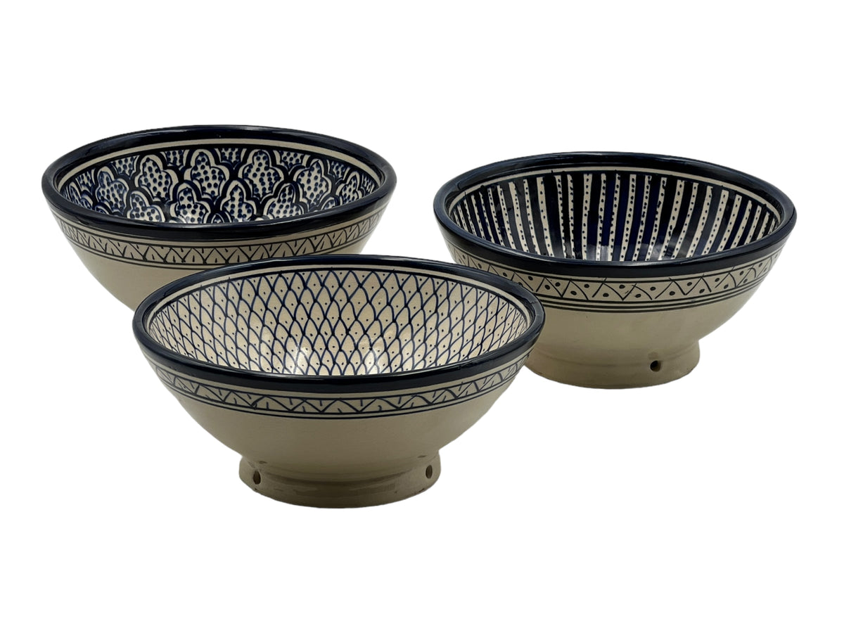 Beldi Doda Bowl | Handcrafted Safi Clay Pottery – Natural Pigments & Traditional Moroccan Craftsmanship