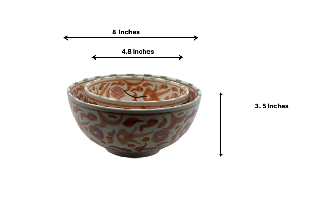 Chic Round Bowl Fleur | Handcrafted White Clay Vase