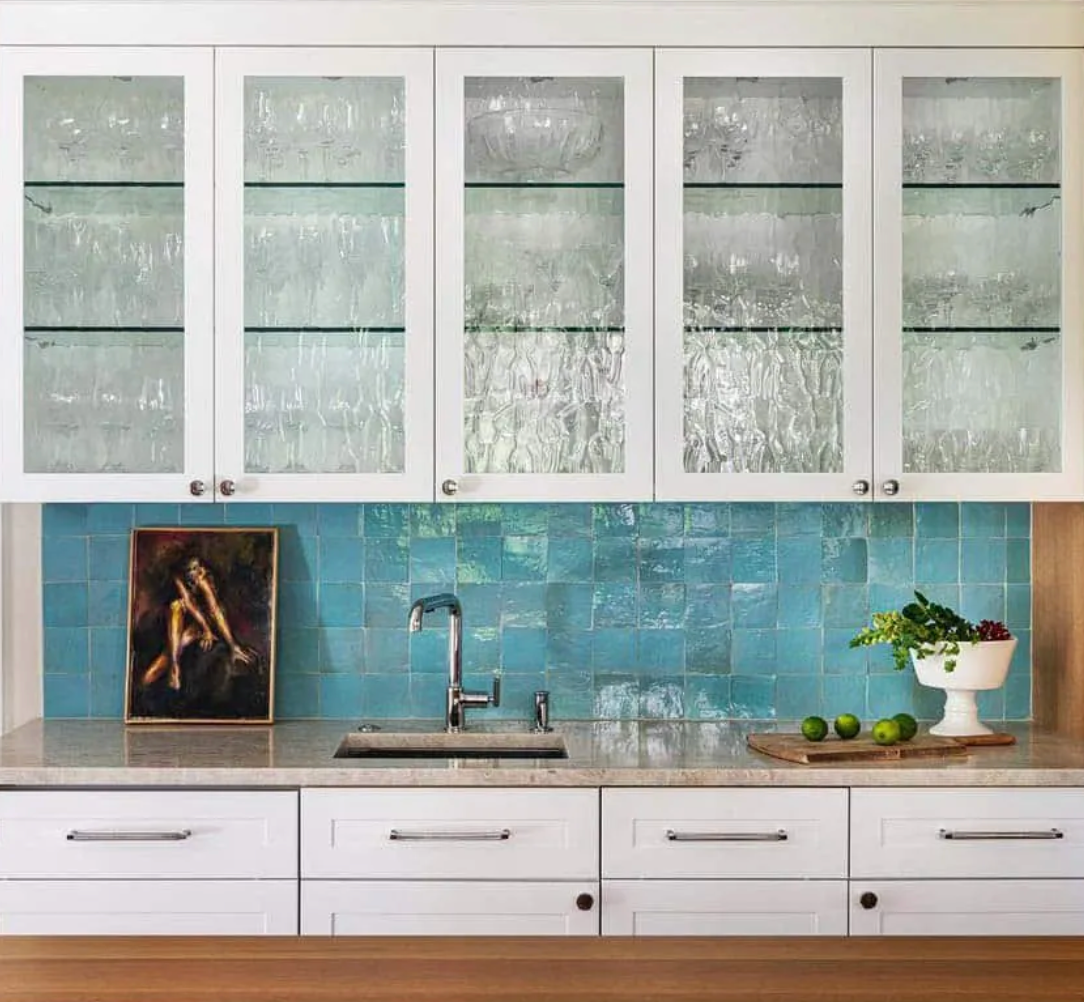 Handcrafted Moroccan Zellige Arcadia Blue 4" x 4" Tiles – Eco-Friendly & Durable (Coming Soon)