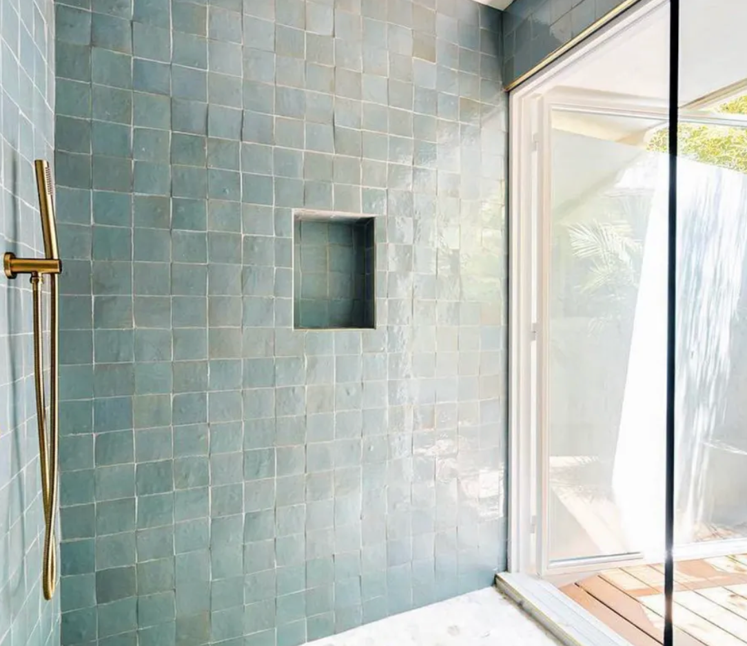 Handcrafted Moroccan Zellige Skylight 4" x 4"Tiles – Eco-Friendly & Durable