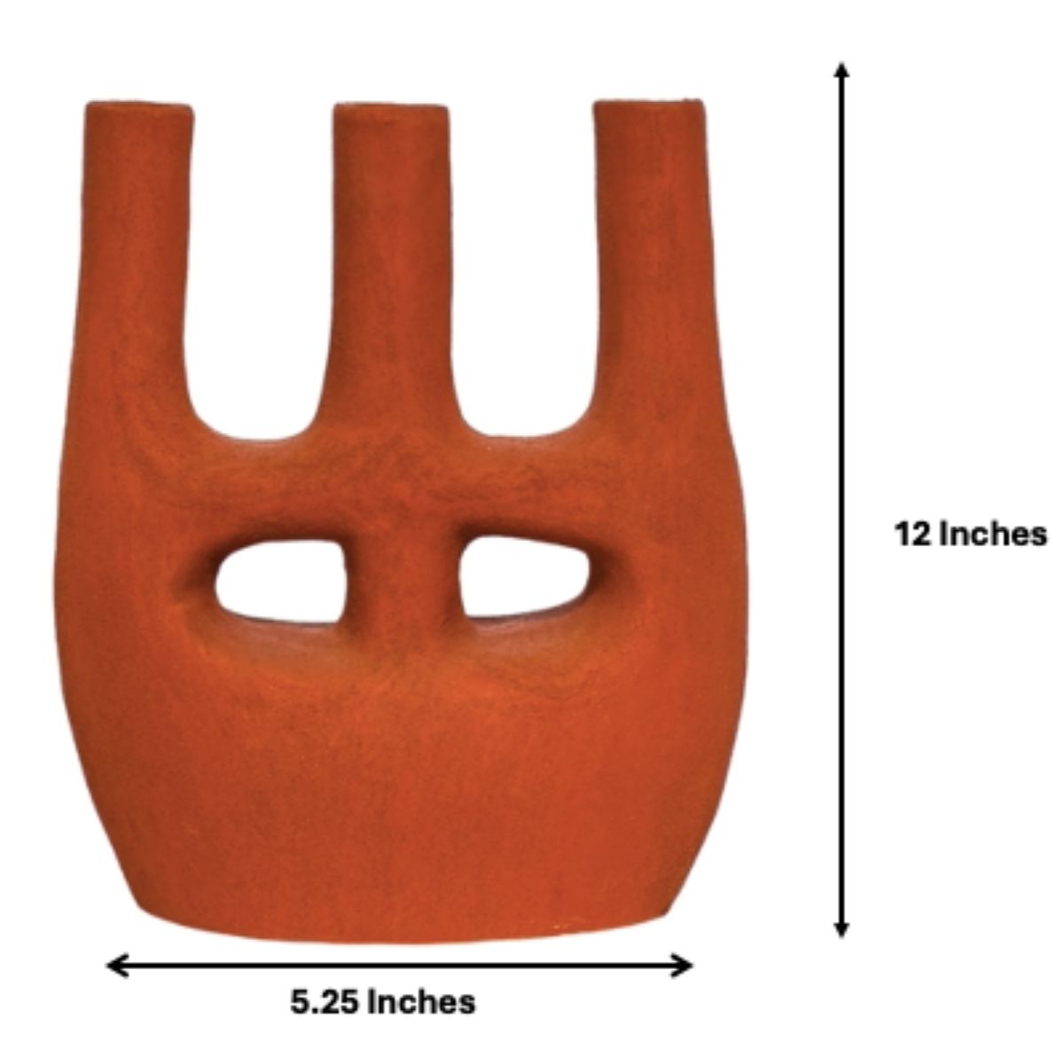 Kesh Tines Vase | Statement Moroccan terracotta