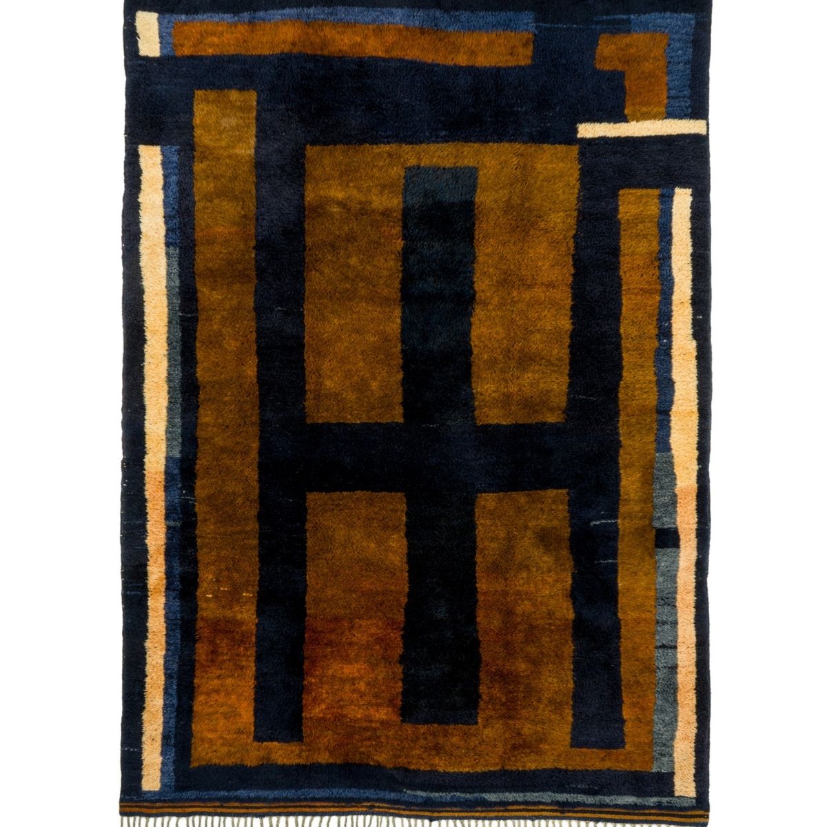 Handwoven Moroccan Wool Rug – Essaouira