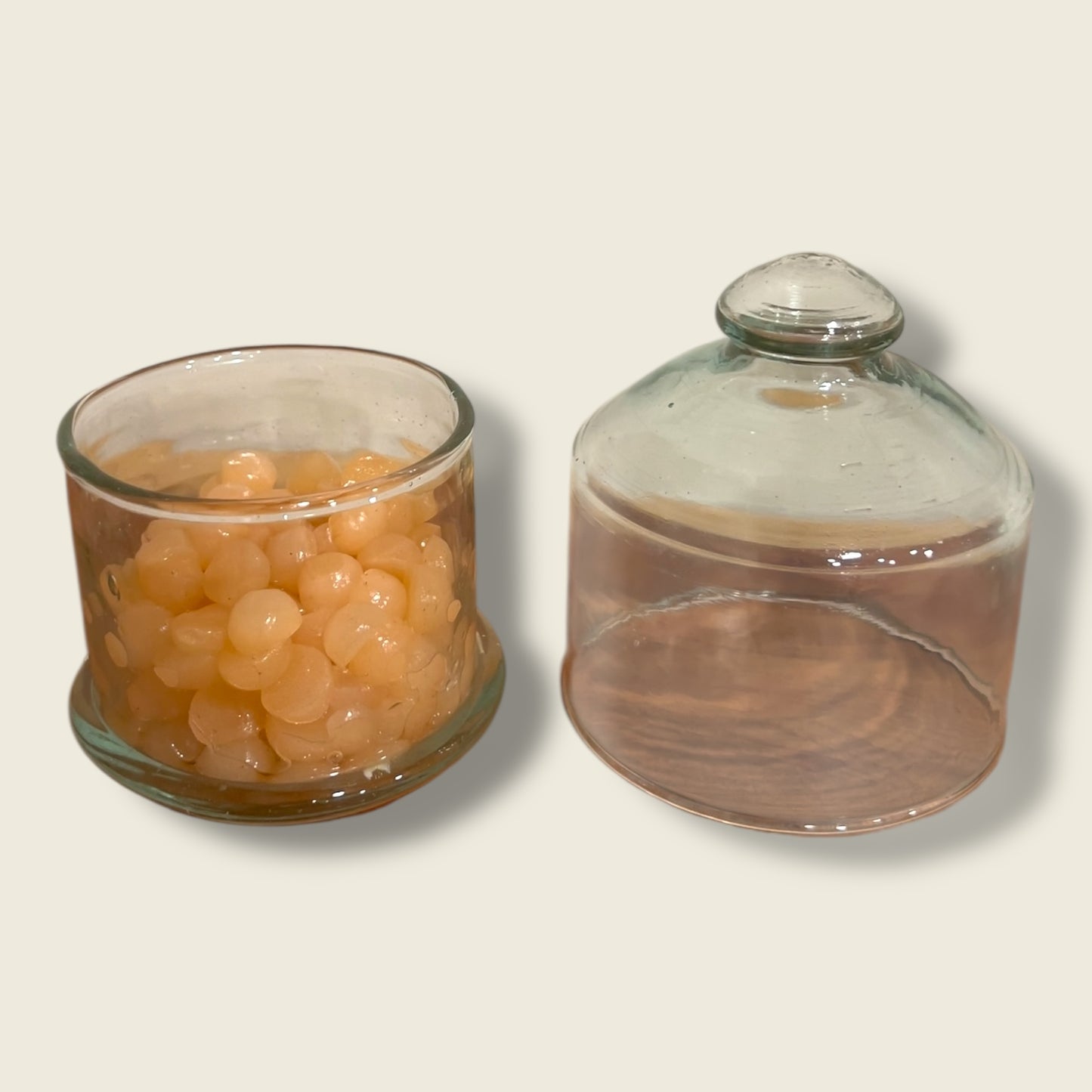 Douce Candle in Recycled Glass – Handmade in Marrakesh with Botanical Oils
