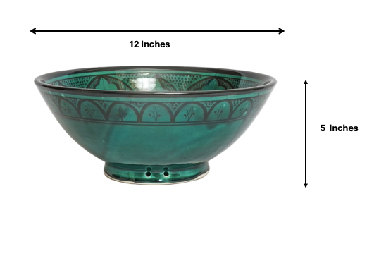 Beldi Glazed Warda Bowl