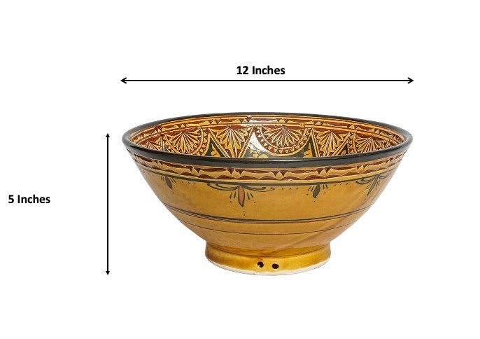 Beldi Engraved Bowl